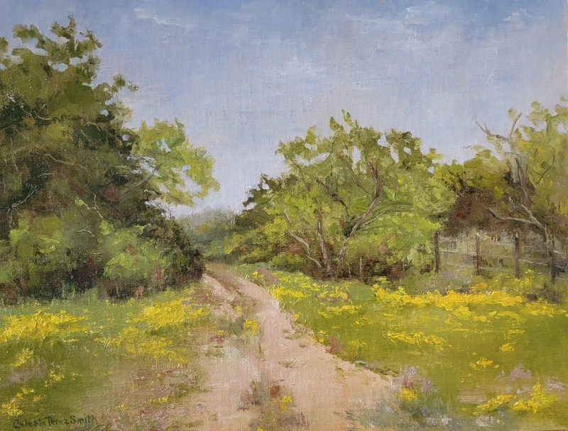 Beyond the Ranch Gate by artist Celeste Smith